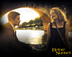 before sunset